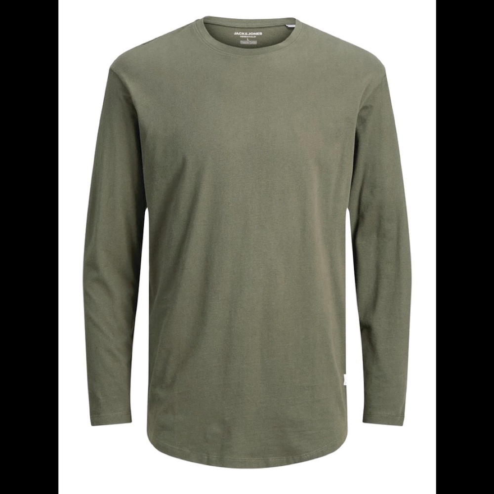 Jack-Jones Long Fit Long Sleeve T-shirt Small